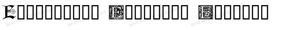 Ornamental Initials F字体转换